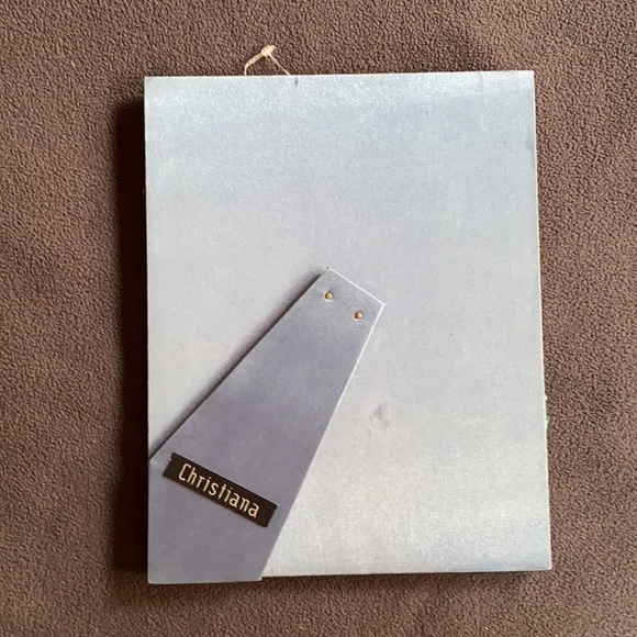 Photo Frame by Christiana Beaded Silk Brand New - Picture 2 of 12